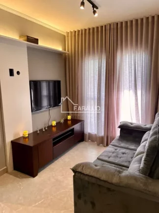 Imagem Apartamento decorado para venda todo mobiliado próximo ao Shopping Iguatemi Esplanada. Parque Campolim em Sorocaba-SP