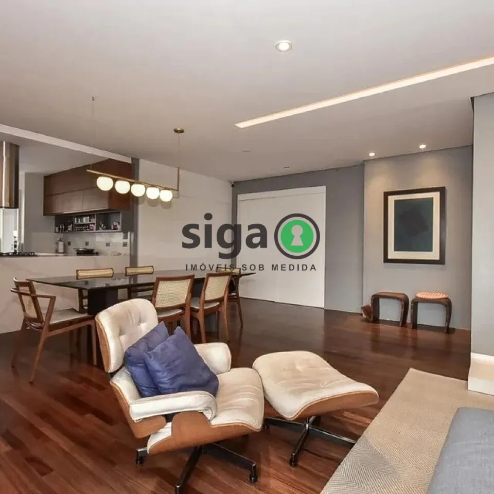Imagem Apartamento de Alto Padrão no Riverside com 3 Suítes - 178 m² - Cidade Jardim/ Jd. Panorama - SP