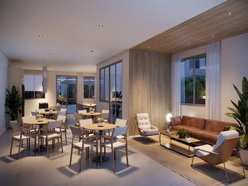 Imagem Apartamento de Luxo com 3 Suítes na Vila Gilda, Santo André - Condomínio The Address - 108m², 4 Banheiros, 2 Vagas