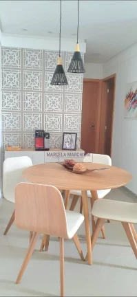 Imagem Ap 2 quartos, suíte, andar alto, vista pro mar, armários, lazer, 1 vaga