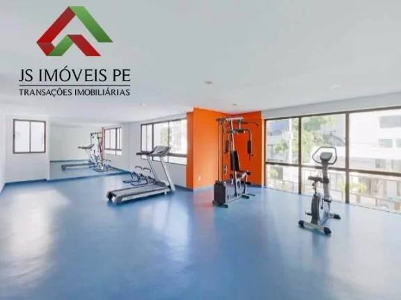 Imagem Flat de luxo para locação em Recife-PE, no bairro Setubal - 1 quarto, 1 suíte, 2 salas, 1 banheiro, 1 vaga, 30m².