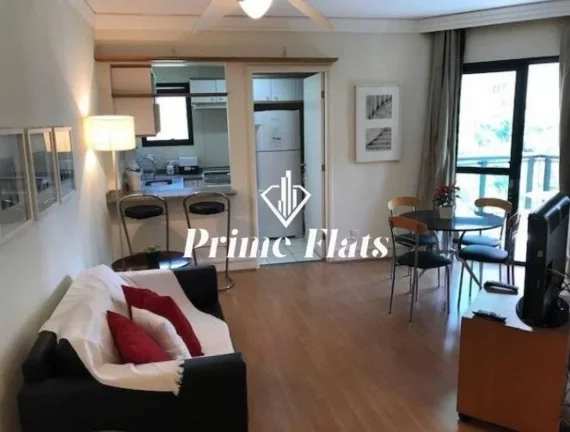 Imagem Flat disponível para locação Transamérica Prime Paradise Garden, com 60m², 2 dormitórios e 2 vagas de garagem