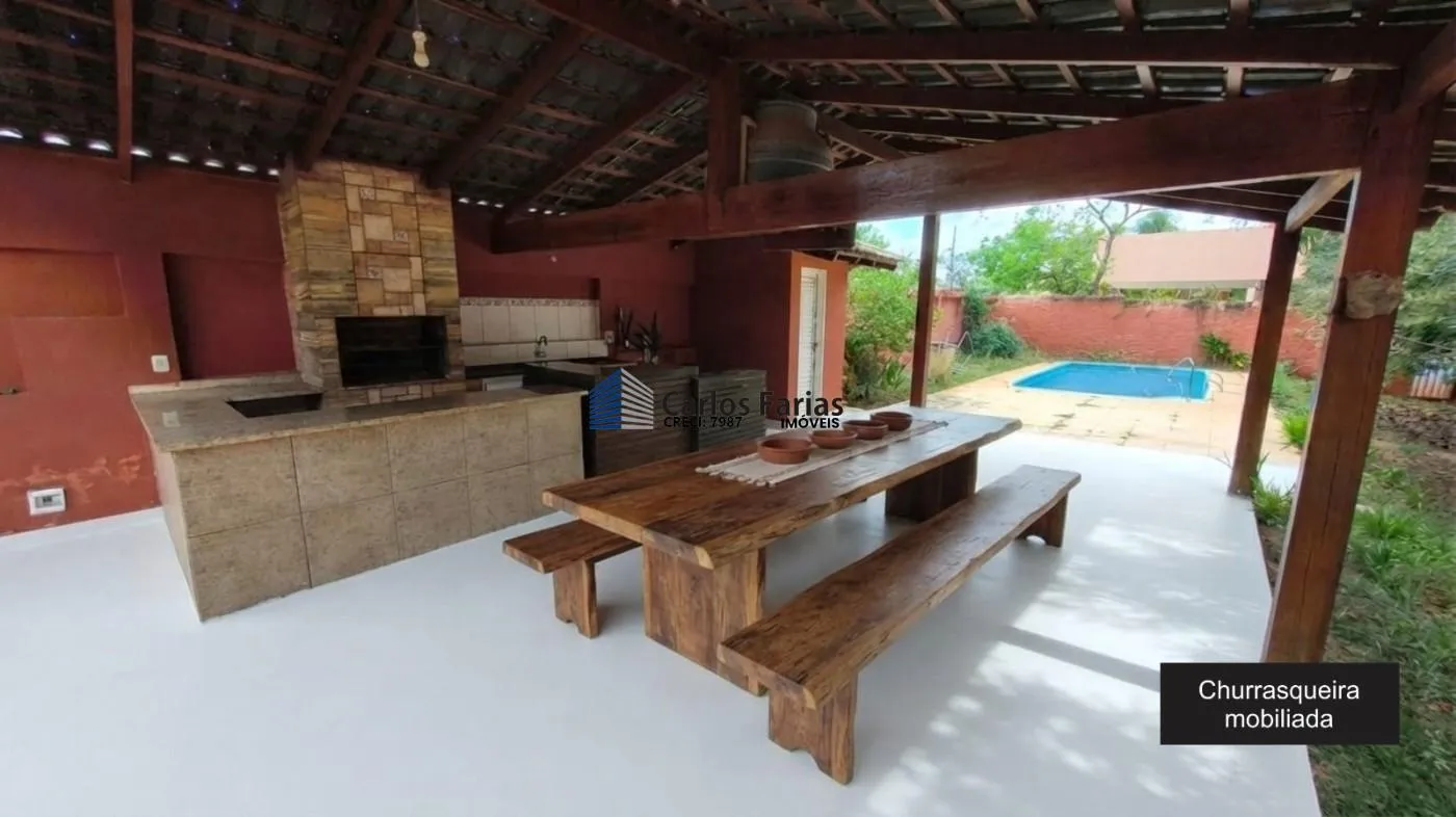 Imagem Casa em Condomínio para Venda em Brasília, Setor Habitacional Tororó (Jardim Botânico), 6 dormitórios, 3 suítes, 5 banheiros, 4 vagas