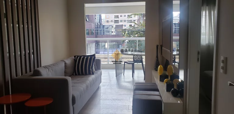 Imagem APARTAMENTO 48,40M², 1 SUÍTE, TERRAÇO COM 1 VAGA DE GARAGEM COBERTA A VENDA - MOEMA- SÃO PAULO / SP - ZONA SUL