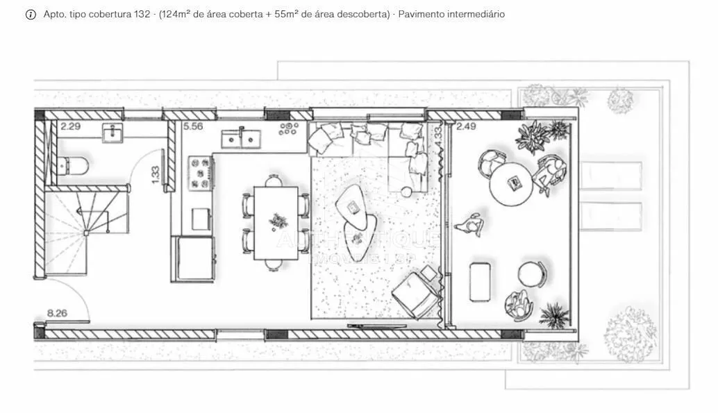 Imagem Uri Itaim Bibi - Apartamento à venda em São Paulo/SP