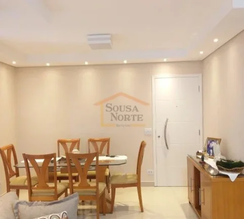 Imagem Apartamento reformado de 96m², com 3 dormitórios, sendo 1 suíte e outro adaptado como escritório...
