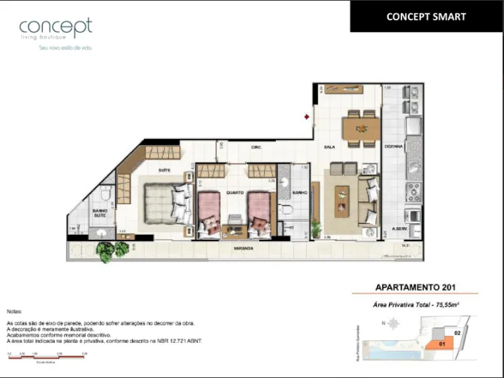 Imagem Concept Botafogo | Apto 2-3Q a partir de R$ 1.050.000