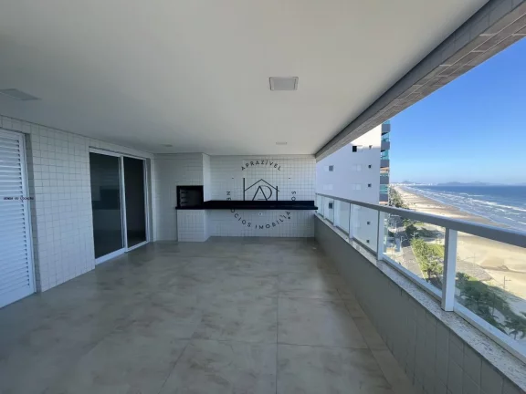 Imagem Apartamento Frente Mar para Venda em Praia Grande, Caiçara, 3 dormitórios, 3 suítes, 4 banheiros, 2 vagas