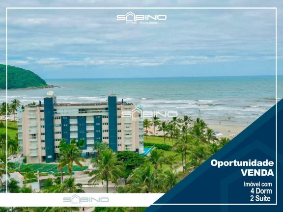 Foto do imóvel Cobertura Pé na Areia à venda com 4 Dormitórios 2 suítes 283 m² - Riviera de São Lourenço - Bertioga SP