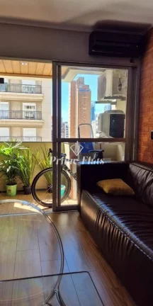 Imagem Flat disponível para venda no Condomínio Moema Top Life, com 33m², 1 dormitório e 1 vaga de garagem