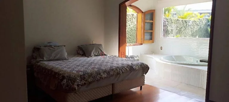 Imagem Casa com 3 dormitórios para alugar, 498 m² por R$ 10.101,00/mês - Condomínio Santa Rosa II - Itatiba/SP