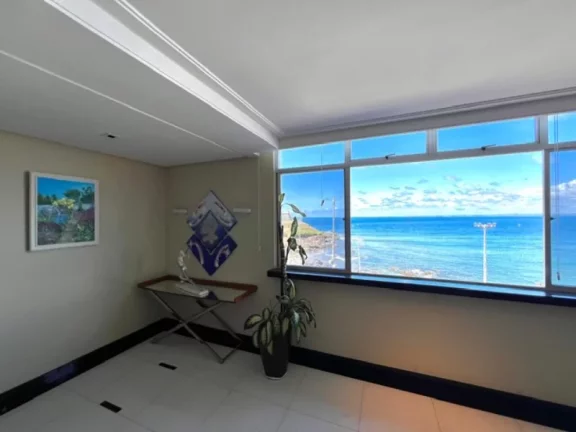 Imagem A 5ª Avenida imóveis selecionou essa rara unidade a venda no Condomínio Quinta da Barra, em frente ao mar do Farol da Barra, 4/4, suite 184,00m²