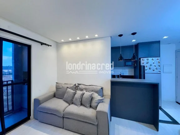 Imagem Apartamento à Venda no Condomínio Porto Saltinho em Londrina com 47m² 2 Quartos Sala Cozinha Banheiro e Aceita Financiamento