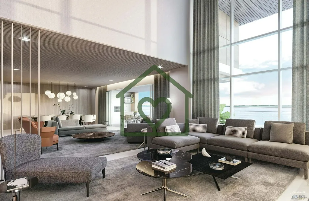 Imagem Andar alto!! Apartamento com belíssima vista para o Guaíba de 139,33m² privativos com 3 suítes, ...