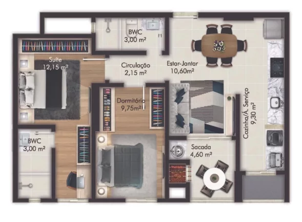 Imagem West Village - Apartamento à venda no bairro Jardim Praia Mar - Itapema/SC