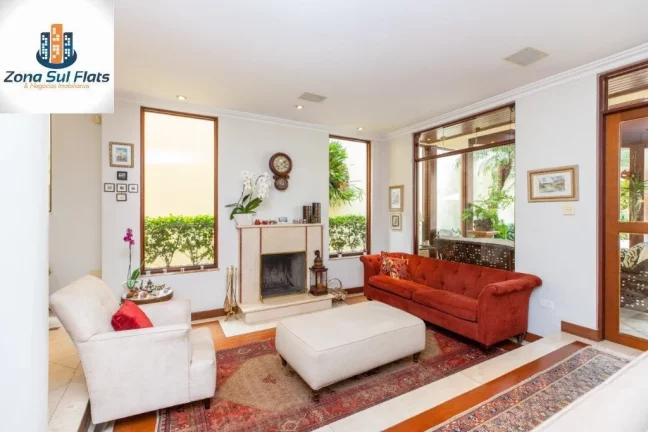 Imagem Casa Alto Padrão à Venda em Pinheiros Com 4 Suítes, 5 Vagas e Piscina Privativa