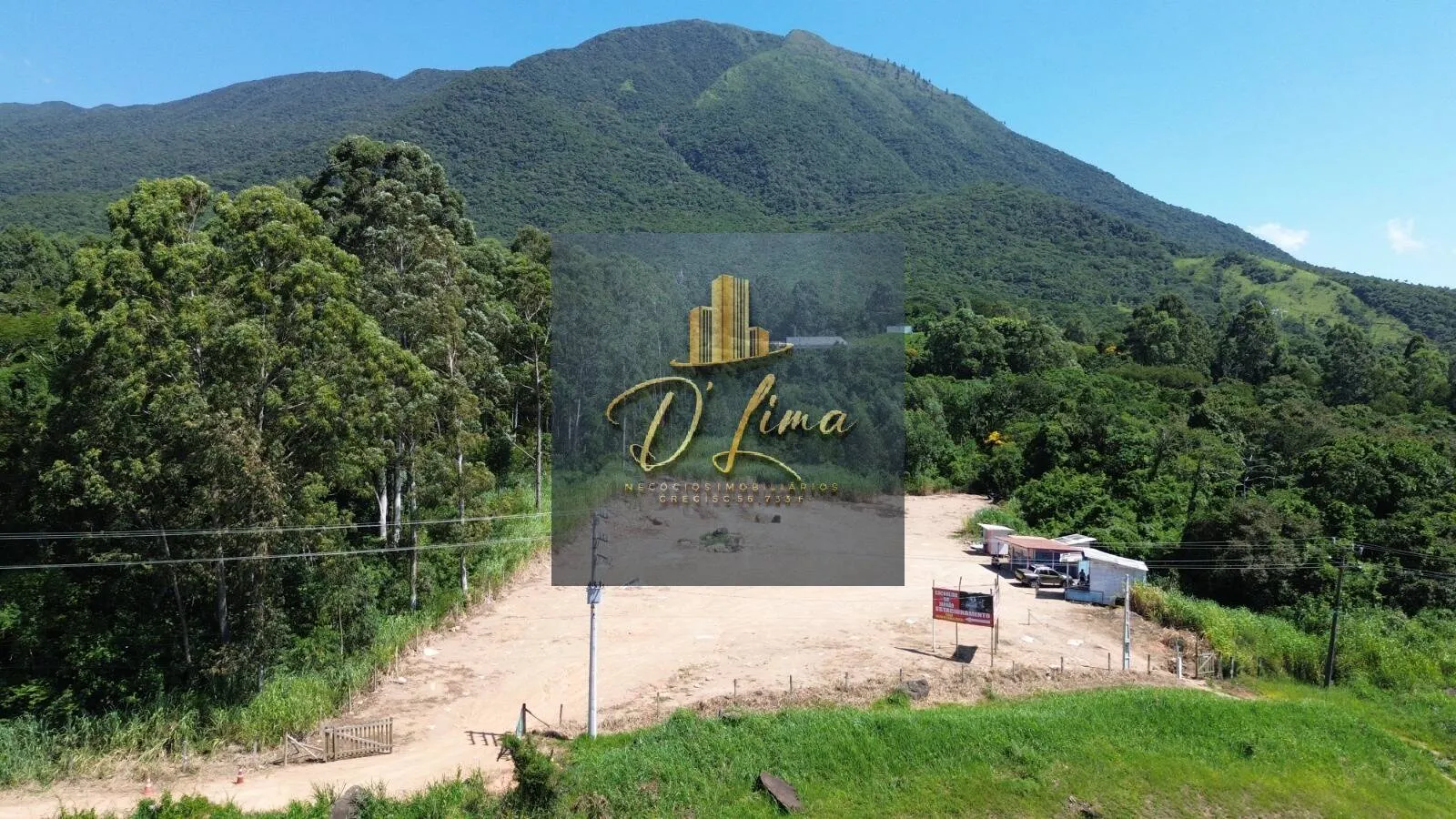 Imagem Vendo terreno estacionamento da cachoeira do jarrão SC
