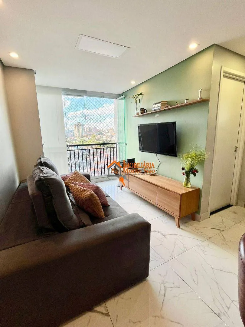 Imagem Apartamento com 2 dormitórios à venda, 47 m² por R$ 455.000,00 - Vila Silveira - Guarulhos/SP