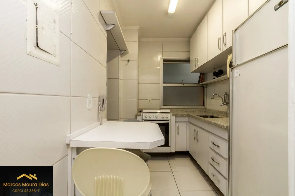 Imagem Apartamento Moderno no Jardim Paulista, 1 Dormitório e 1 Vaga de Garagem