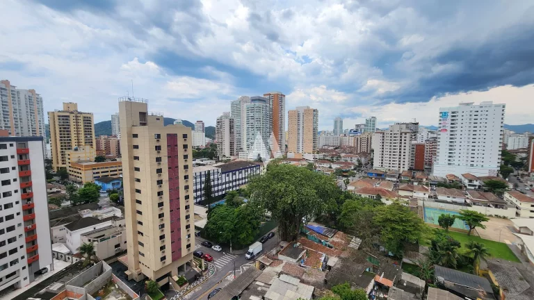 Imagem Cobertura Duplex em Ponta da Praia, Santos/SP, 3 dormitórios, suite e lazer