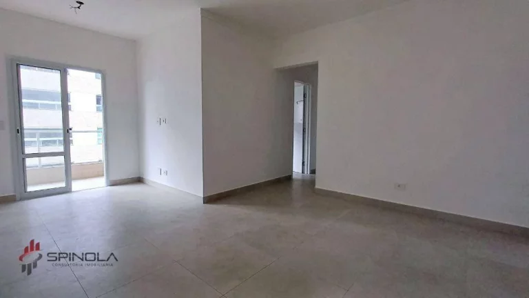 Apartamento com 3 dormitórios à venda, 81 m² por R$ 640.000,00 - Canto do Forte - Praia Grande/SP