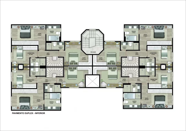 Imagem Apartamento 3 quartos sendo 3 suítes para venda no bairro Nossa Senhora de Lourdes em Caxias do Sul