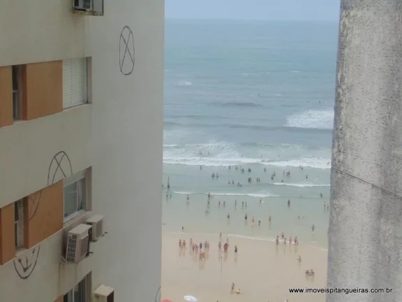 Imagem Pitangueiras - De frente e com vista para o mar - 01 vaga em parqueamento.