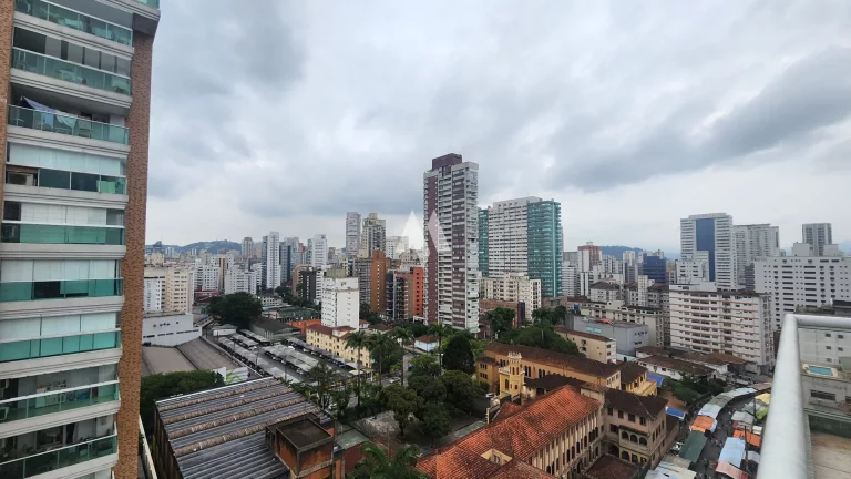 Imagem Apartamento 3 dormitorios , sendo 1 suíte, 4 vagas a venda Boqueirão Santos, Lazer na Cobertura