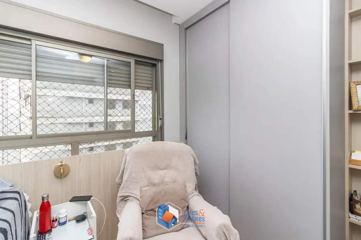 Imagem Apartamento para venda em Vila Clementino com 4 quartos, sendo 3 suítes, 165m²