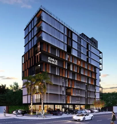 Imagem Apartamento com 1 dormitório à venda, 23 m² por R$ 329.978,00 - Ponta de Campina - Cabedelo/PB