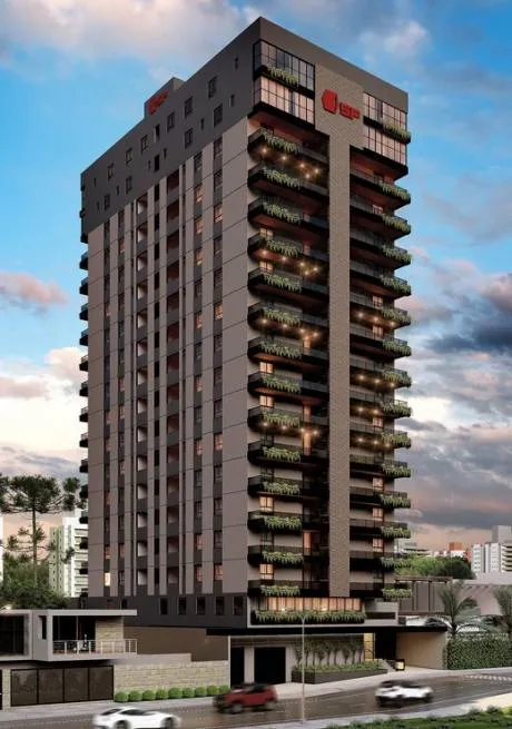 Foto do imóvel Apartamento à venda no Edifício Rubi, Centro de Cascavel - Lançamento com piscina e portaria 24h em Centro, Cascavel - Parana