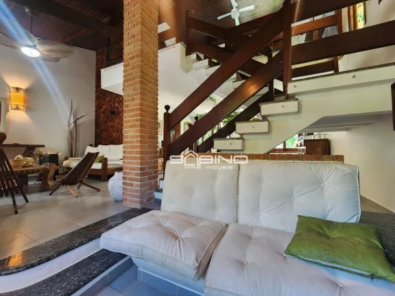 Imagem Casa para Locação Anual, com 4 dormitórios 230m² 4 vagas, Módulo 3 - na Riviera de São Lourenço - Bertioga SP