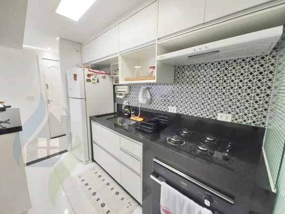Imagem Apartamento de 2 dormitórios sendo 1 suíte, 2 banheiros, 1 vaga, com 60m² em Rudge Ramos, São Bernardo do Campo