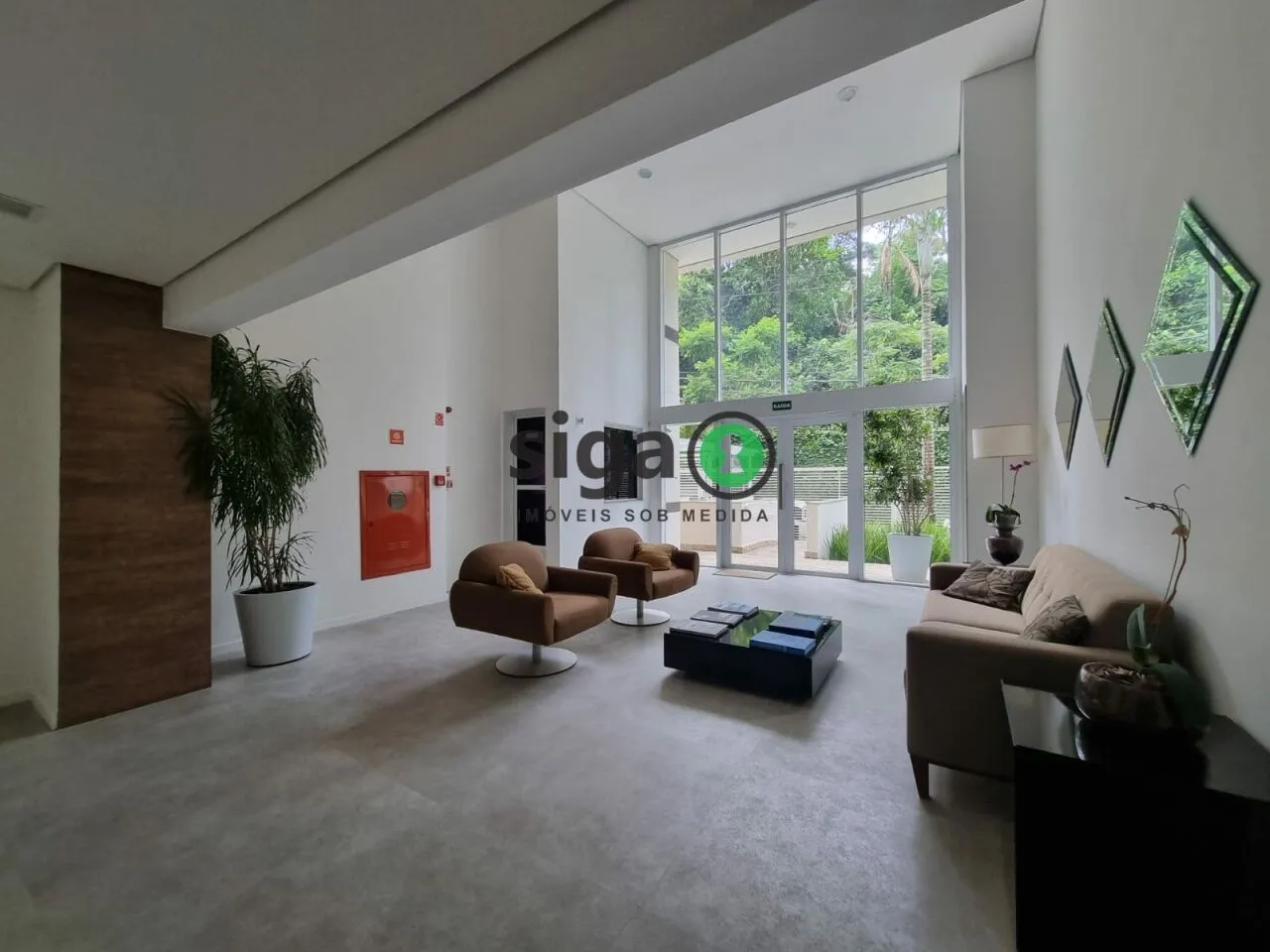 Imagem 65 metros com 2 suites no Panamby