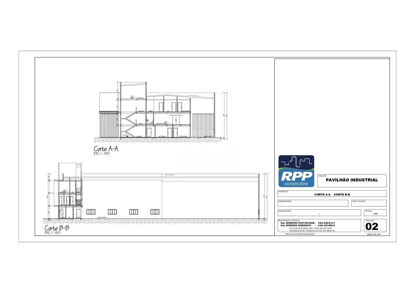 Imagem Pavilhão Industrial para venda em Farroupilha