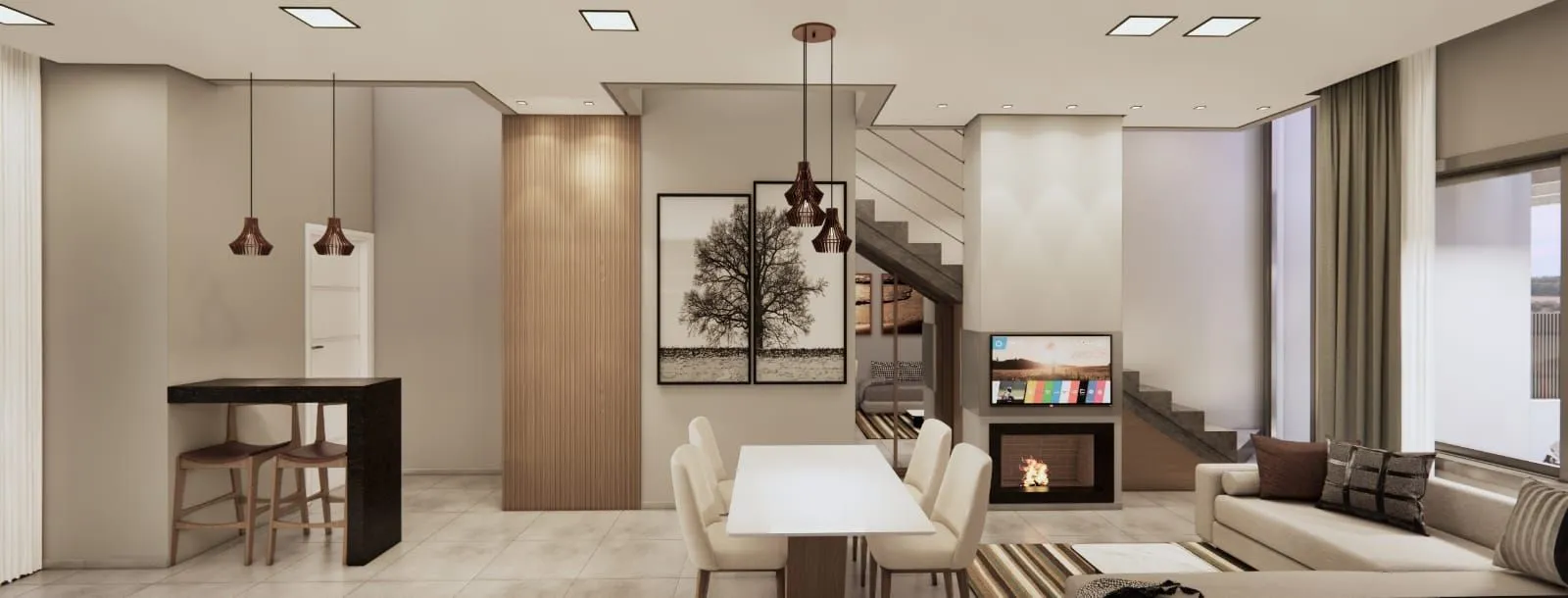 Imagem SOBRADO HÍPICA MOBILIADO - RESIDENCIAL MAVI