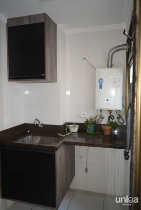 Imagem Apto 3 Dorm Elev, Sacada Churrasq, Semi mobiliado Garagem - Ed. Porto