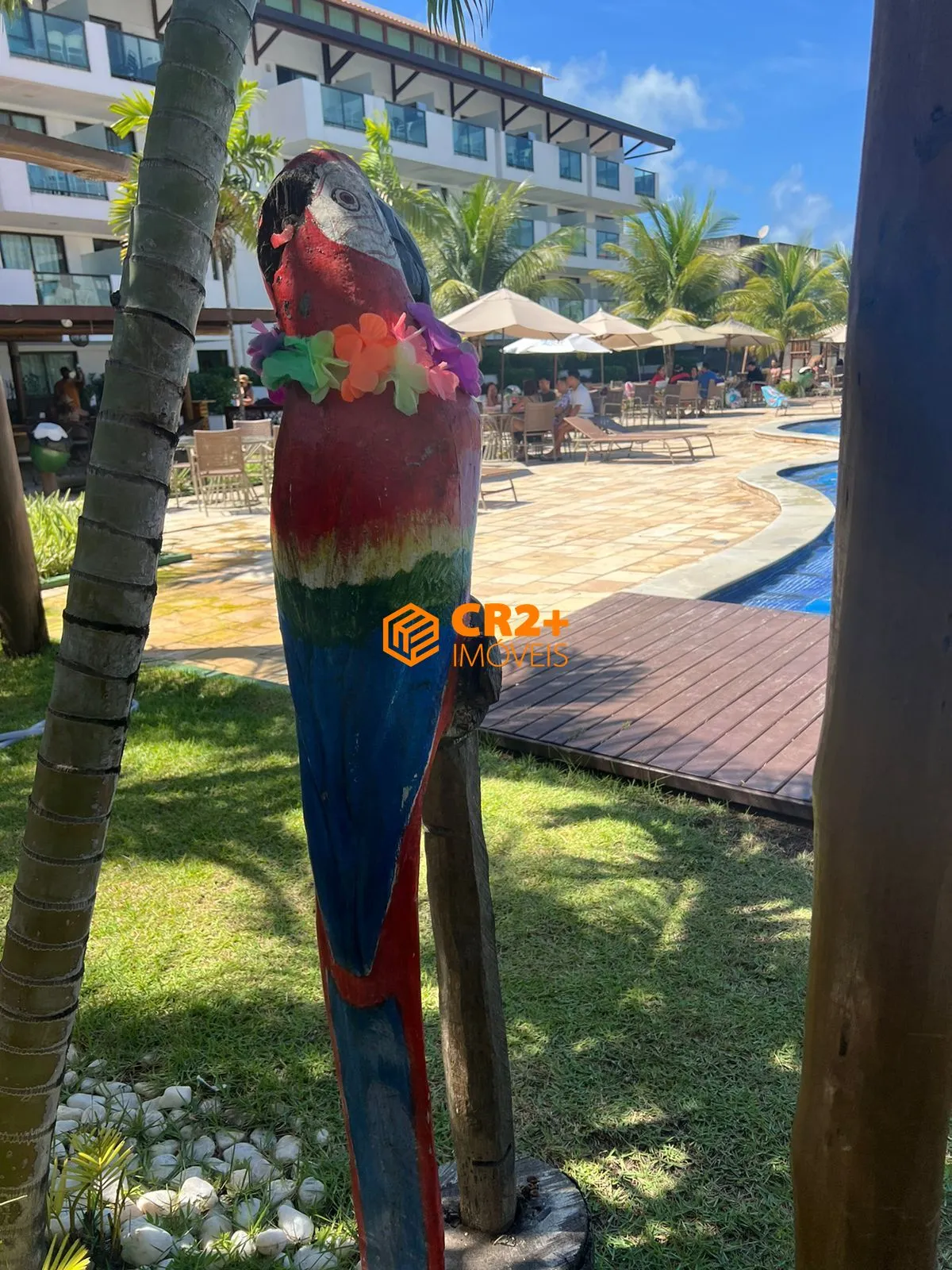 Imagem Vendo Flat 32m² em Porto de Galinhas MOBILIADO com Varanda gourmet