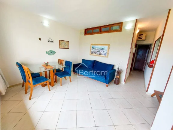 Imagem Apartamento com 2 dormitórios de Frente para a Praia