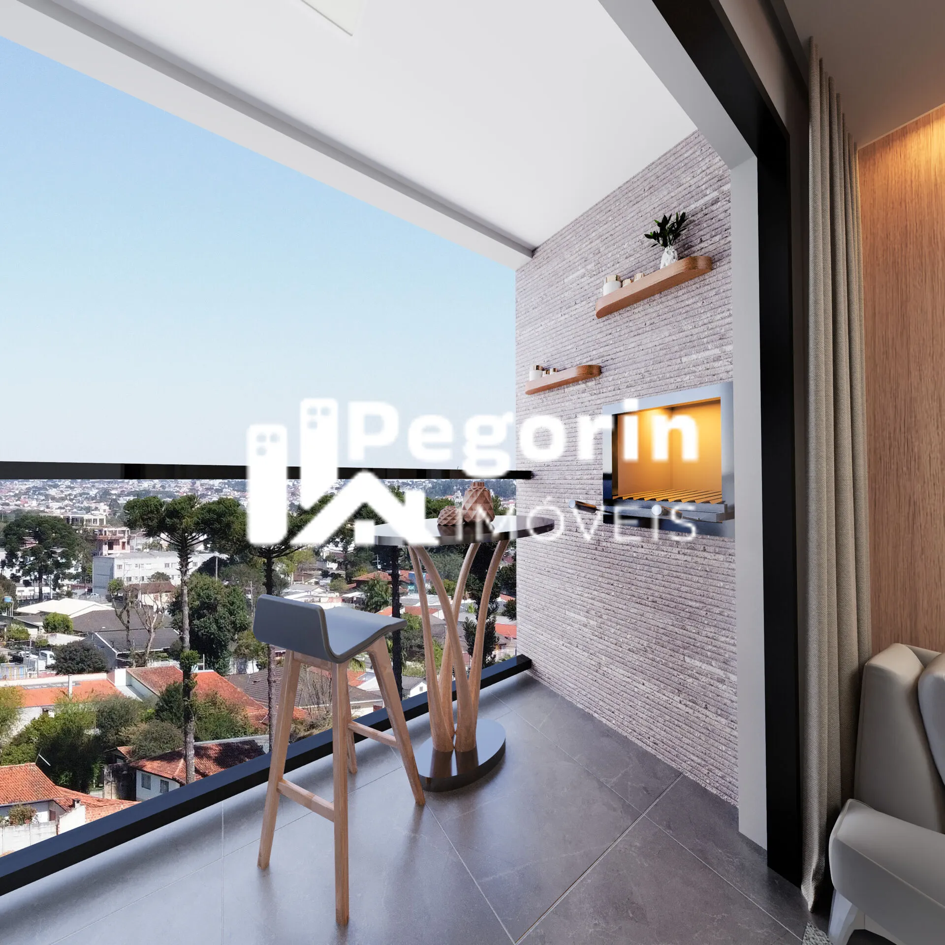 Imagem Apartamento à venda em Pinhais, Centro, com 2 quartos, 61,97m²