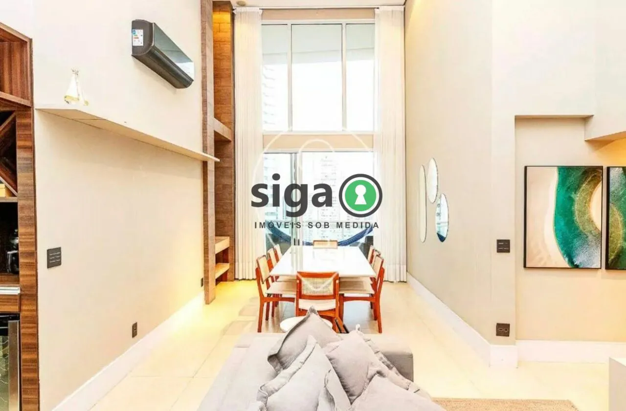 Imagem APARTAMENTO Á VENDA NO BROOKLIN COM 3 QUARTOS PÉ DIREITO DUPLO 2 VAGAS LAZER COMPLETO!