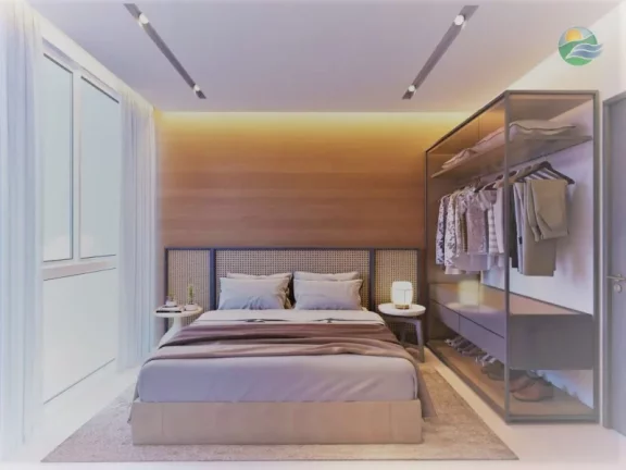 Imagem Apartamento de luxo 02 suites, 108,63m2, em Cabo Branco, João Pessoa, Paraíba.
