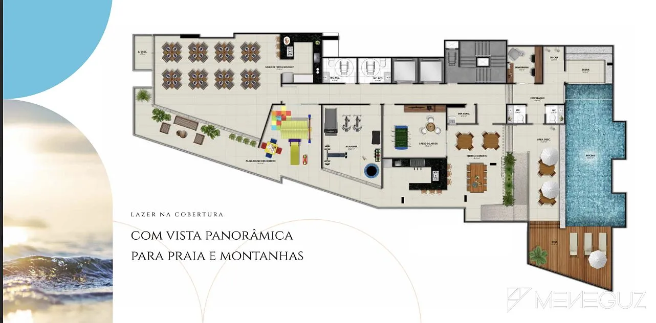Imagem APARTAMENTO 3 quartos a venda mobiliado na praia MORRO mais DESEJADO da região