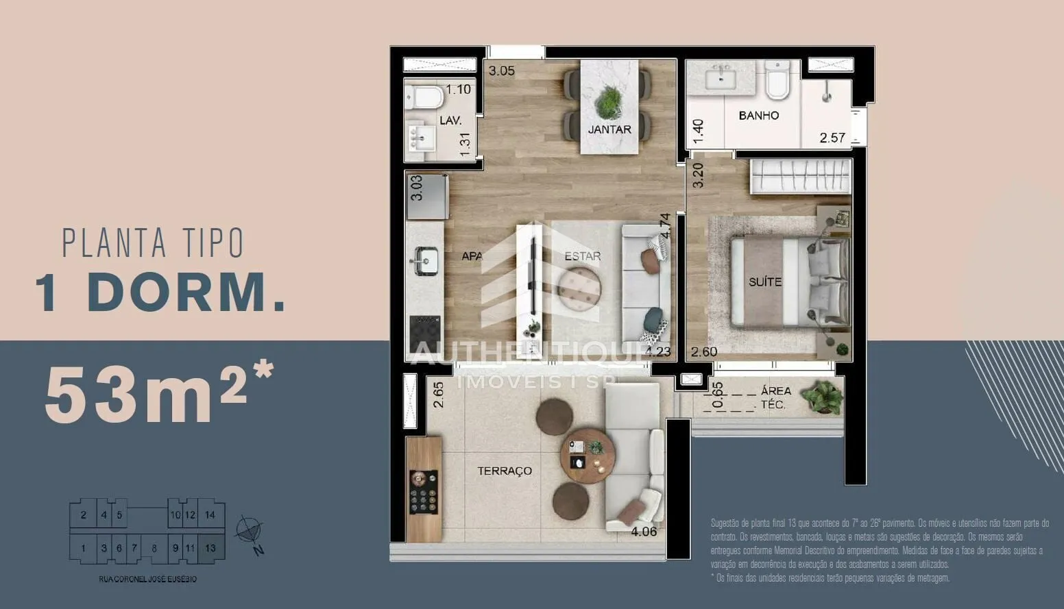 Imagem ÁRIA HIGIENÓPOLIS - Apartamento à venda no bairro Higienópolis - São Paulo/SP, Zona Central