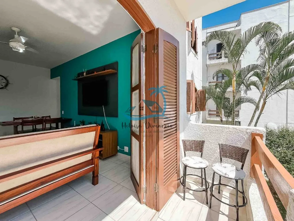 Imagem Apartamento com 2 dormitórios à venda no Tenório em Ubatuba a 350 metros da praia