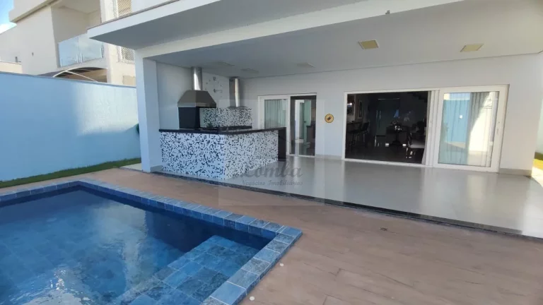 Imagem Casa de luxo em condomínio fechado no Jardim Itália - Cuiabá-MT 4 suítes, 382m², 4 vagas Próximo ao clube Imperdível!