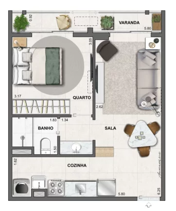 Imagem APARTAMENTO RESIDENCIAL em Rio de Janeiro - RJ, Botafogo