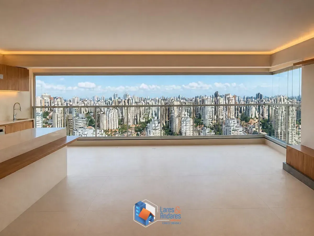 Imagem Apartamento para venda em Vila Romana com 3 quartos, sendo 3 suítes, 184m²