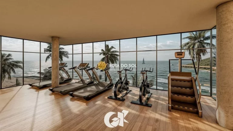 Imagem Porto Ribeiro Village Apartamento 3 suítes vista mar Bombinhas SC