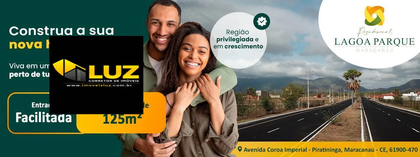 Imagem VIVA O SONHO DA CASA PRÓPRIA NO LOTEAMENTO LAGOA PARQUE MARACANAU